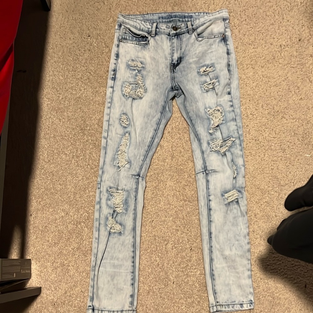 Rue21 Mens Supreme Skinny Flex Jeans Size 30/30